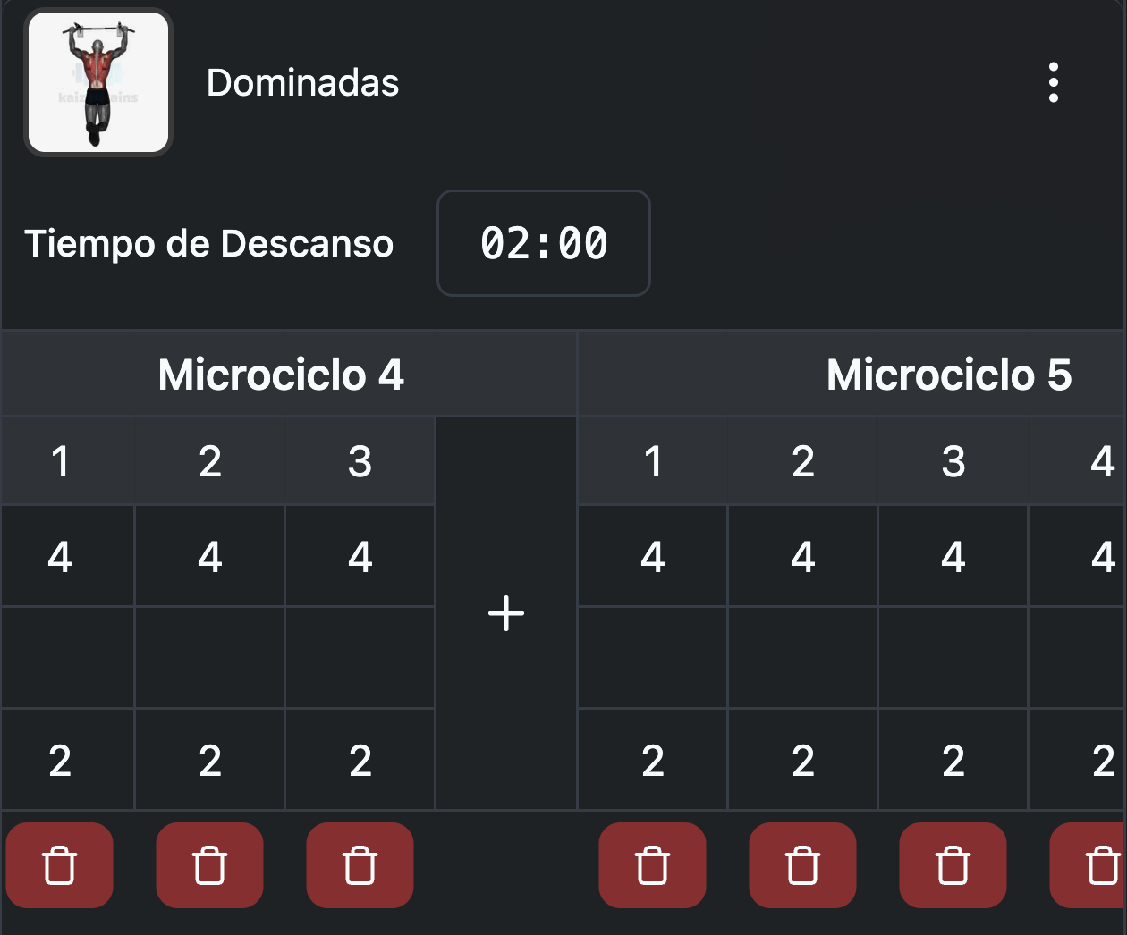Crea tu plan de entrenamiento